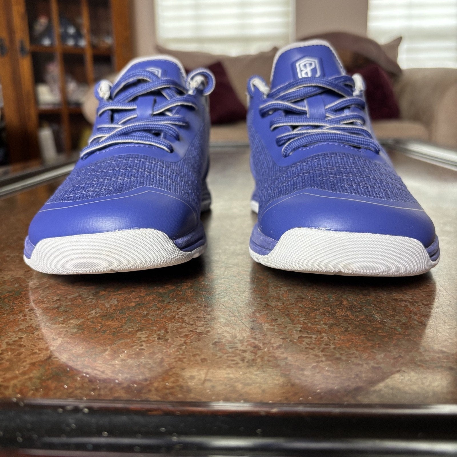 Born Primitive Savage 1 Training Shoes Women's Size 7.5 Blue White Weightlifting