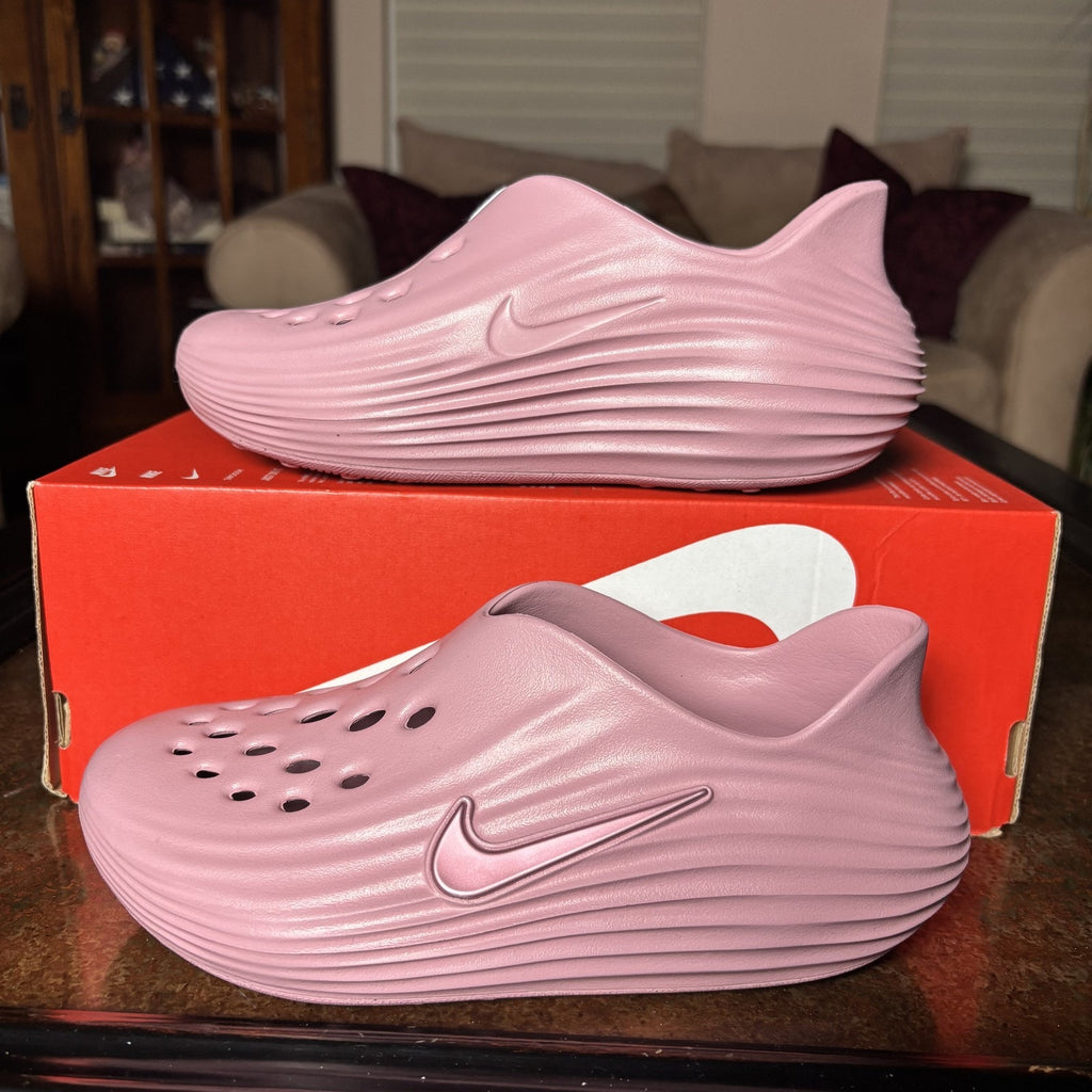 Nike ReactX Rejuven8 Pink Shoes Clogs Youth Size 5Y Slip On Comfort IF1746 600