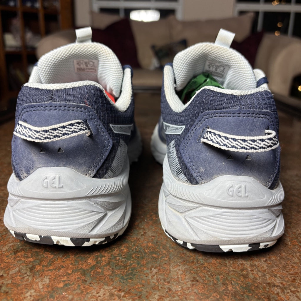 Asics GEL-Venture 10 Shoes Women's Size 9 Wide Navy Blue Trail Running Sneakers