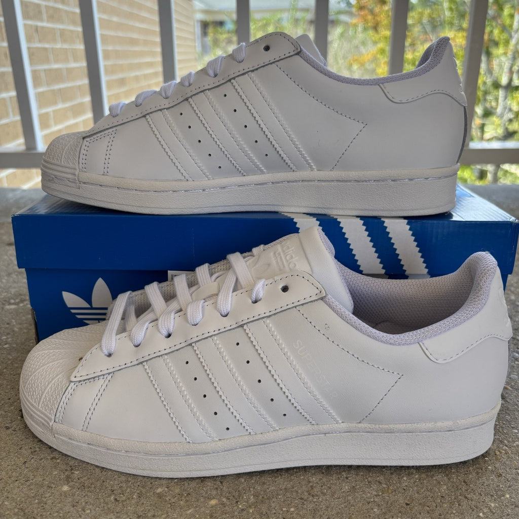 Adidas Originals Superstar Shoes White Leather Casual Sneakers EG4960 Mens Sizes