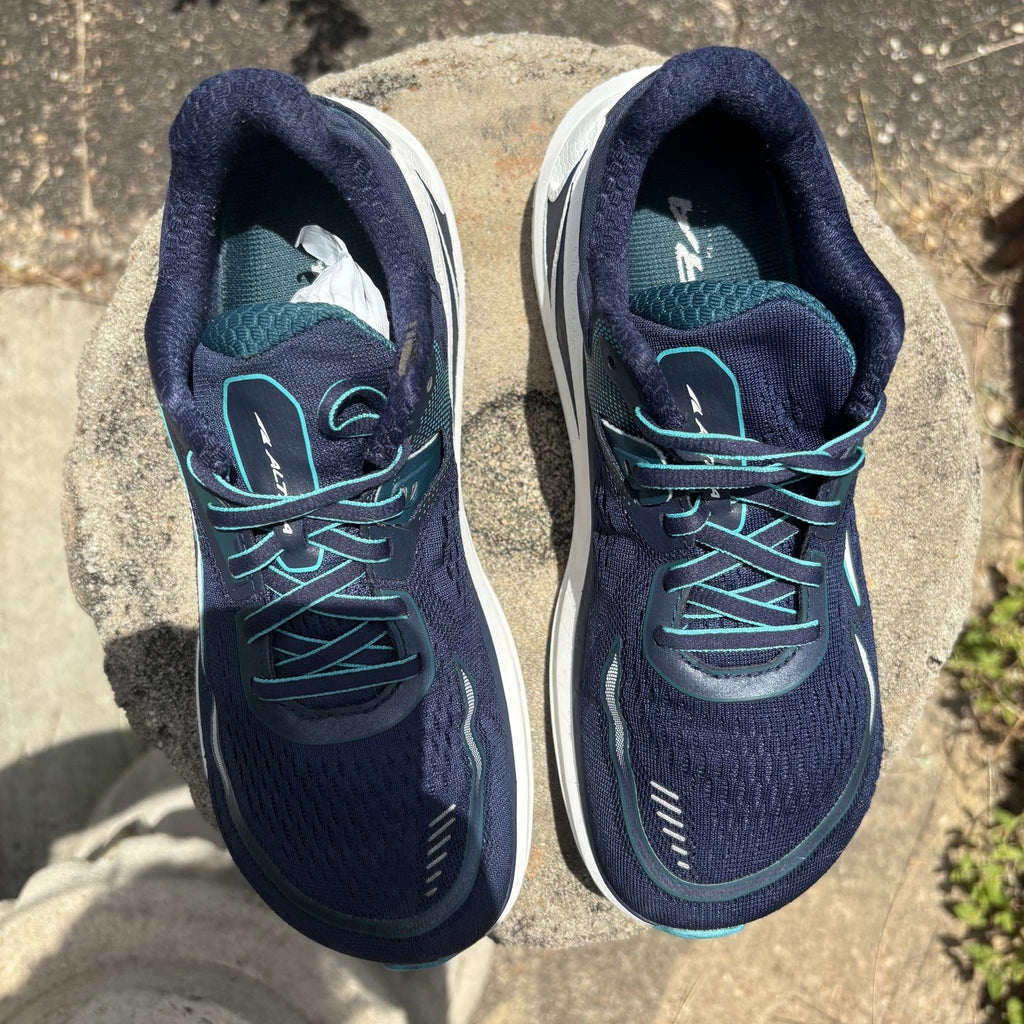 Altra Paradigm 6 Shoes Womens Size 6.5 Blue Navy Teal Running Athletic Zero Drop