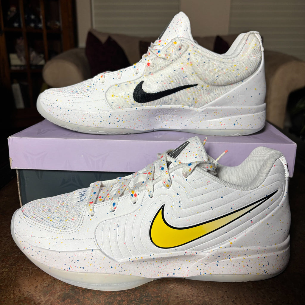 Nike JA 2 Per Ja-Breaker White Basketball Athletic Shoes Sneakers Mens Sizes NEW