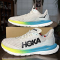 Hoka One One Mach 5 Shoes Mens Size 12.5 White Road Running Athletic Gym Sneaker