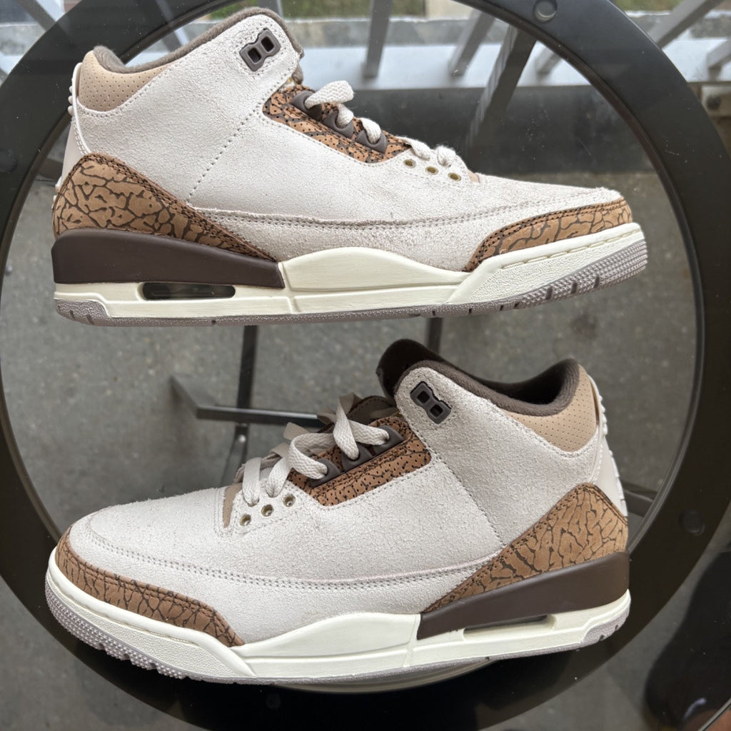 Nike Air Jordan 3 Retro Palomino Shoes Mens Size 8 Brown Casual Sneakers B Grade