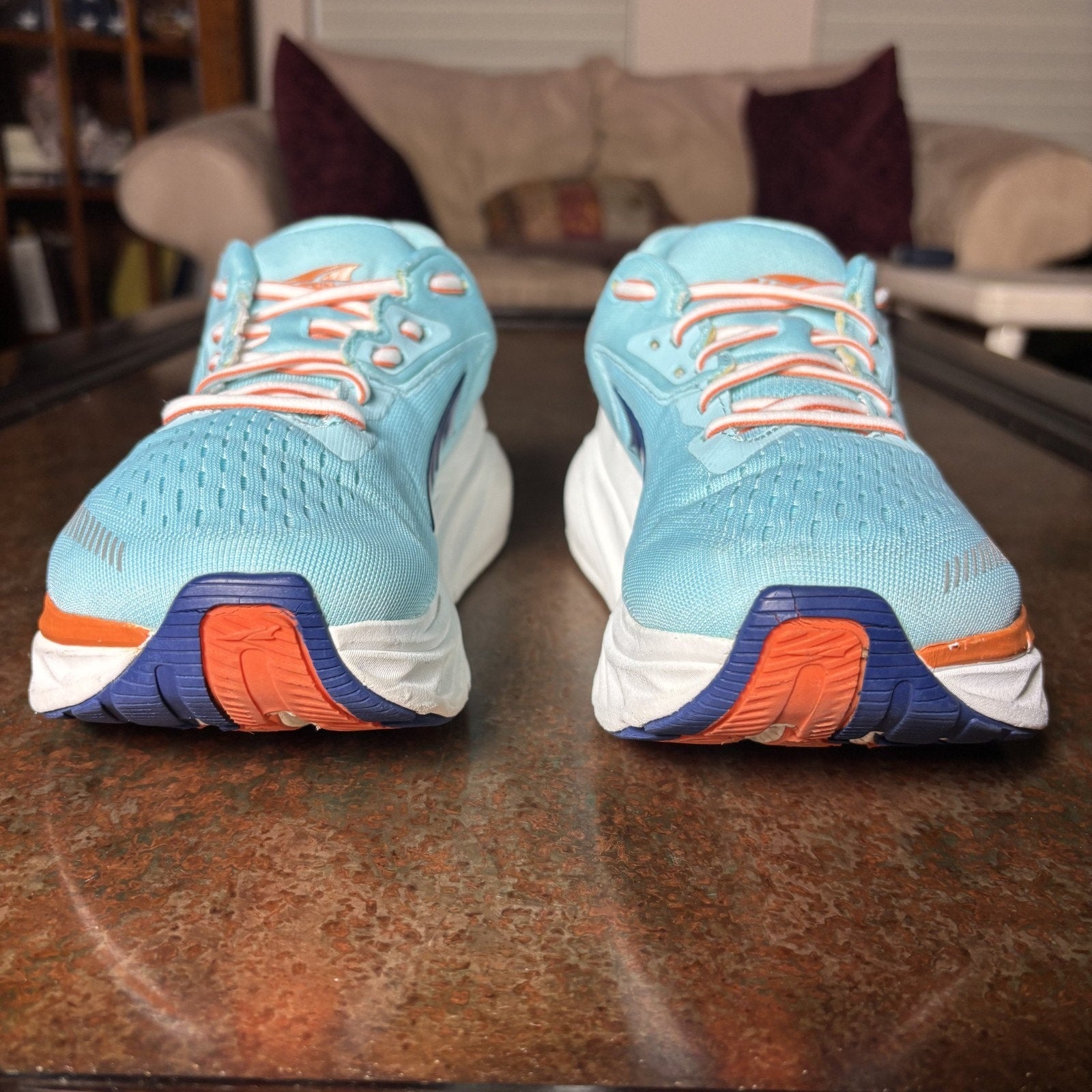 Altra Via Olympus Women's 6.5 Blue Road Running Athletic Comfort Shoes Sneakers