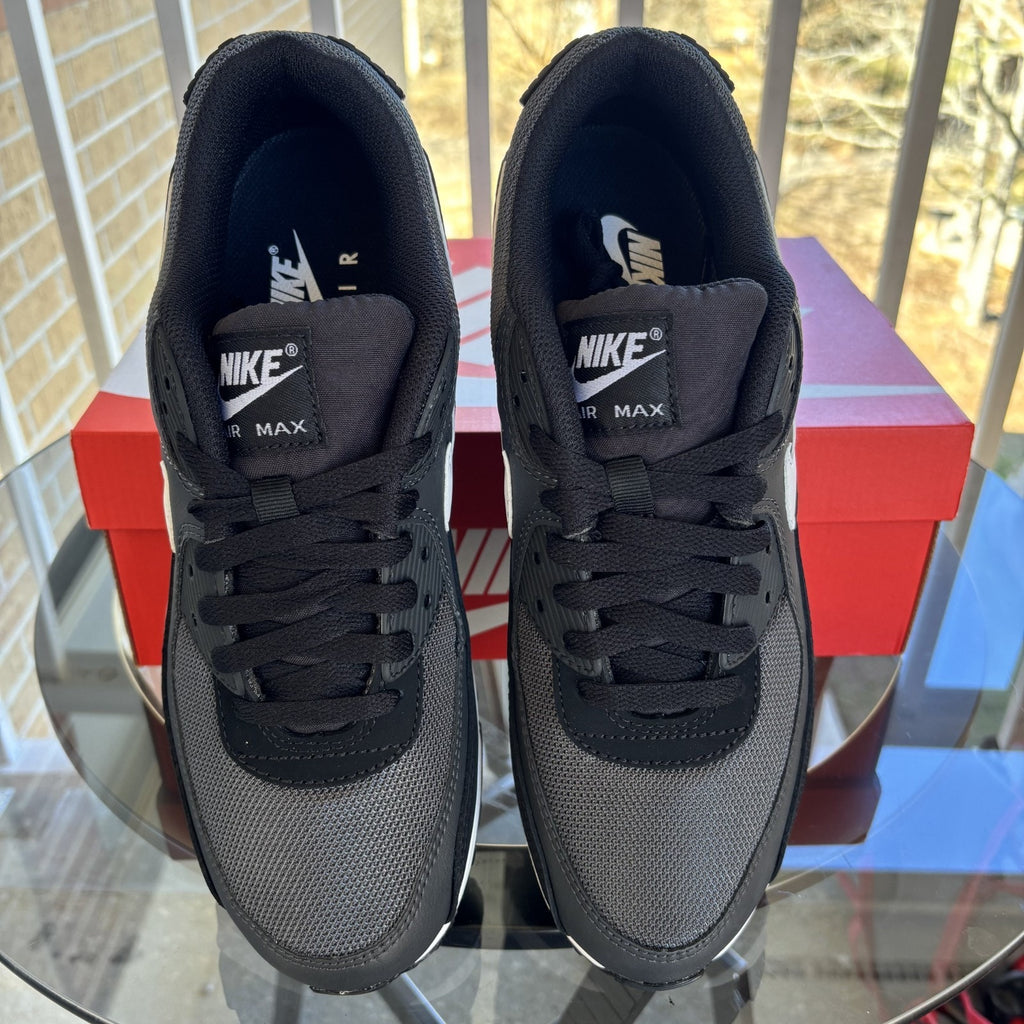 Nike Air Max 90 Shoes Grey Black White Casual Athletic Sneakers Mens Sizes NEW