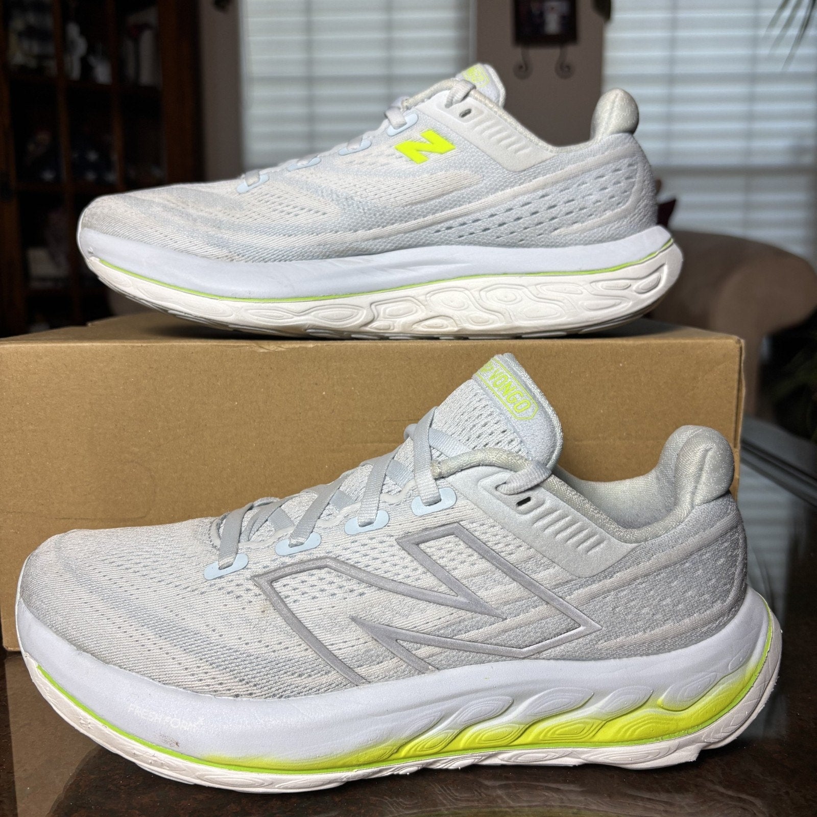 New Balance Fresh Foam X Vongo V6 Shoes Women's 8.5 Blue Athletic Road Running