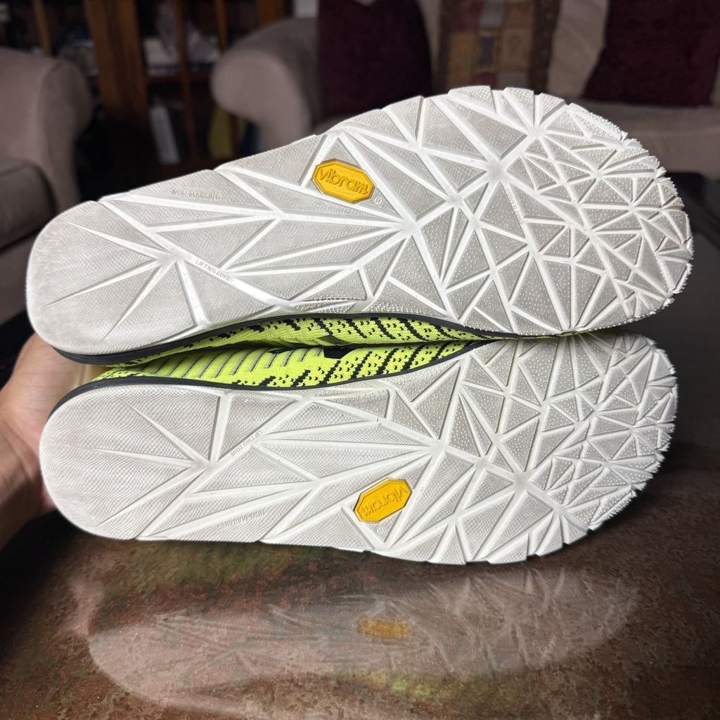 New Balance Minimus 20v7 Shoes Mens 10.5 Neon Yellow Athletic Running Sneakers