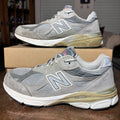 New Balance 990v3 Made in USA Shoes Women's 11 Grey Suede Classic Casual Sneaker
