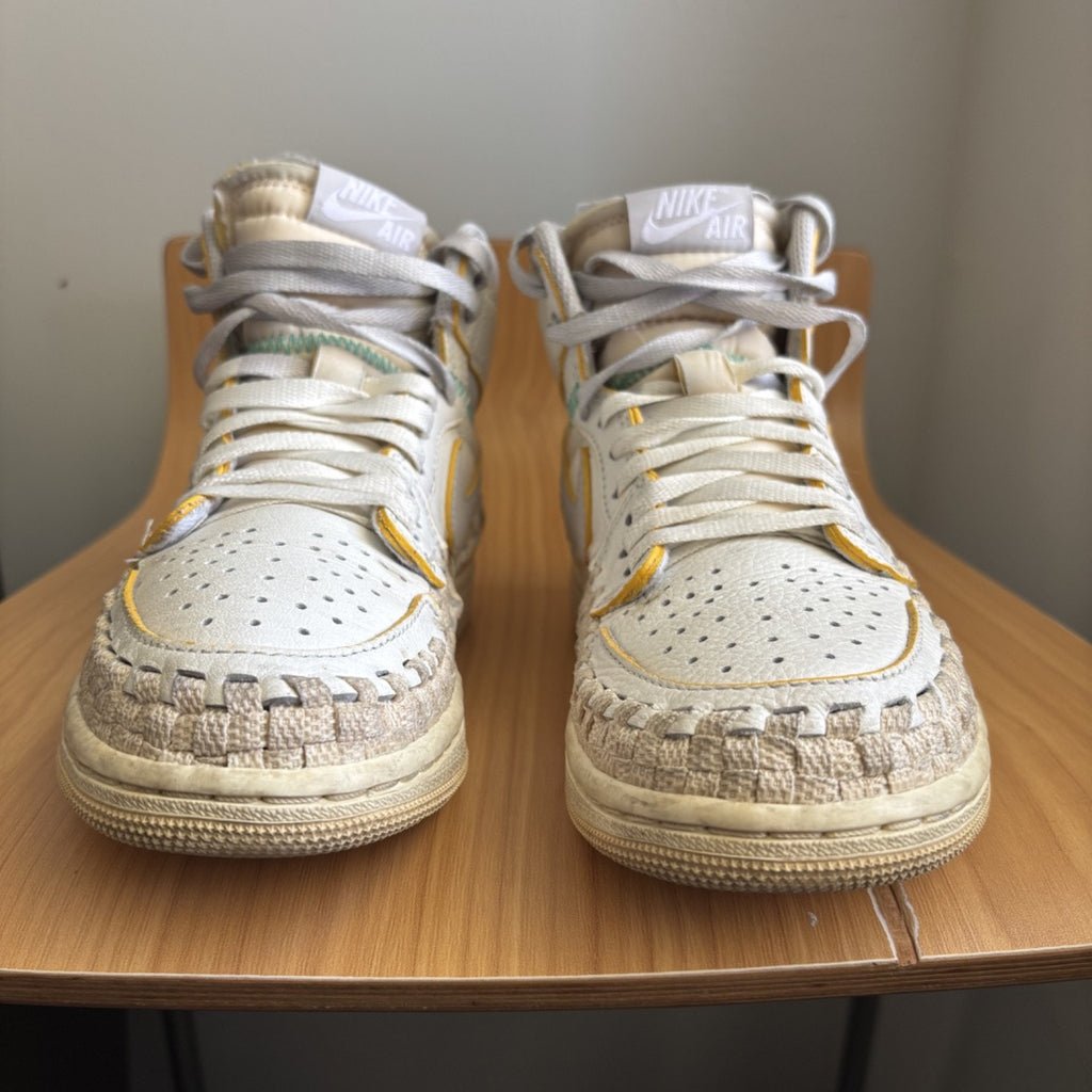 Jordan 1 Retro High OG SP Union Bephies Beauty Supply Sneakers Womens 6.5 White
