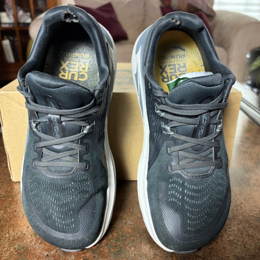 Altra Paradigm 7 Shoes Womens Size 7.5 Wide Black Gray Running Athletic Sneakers
