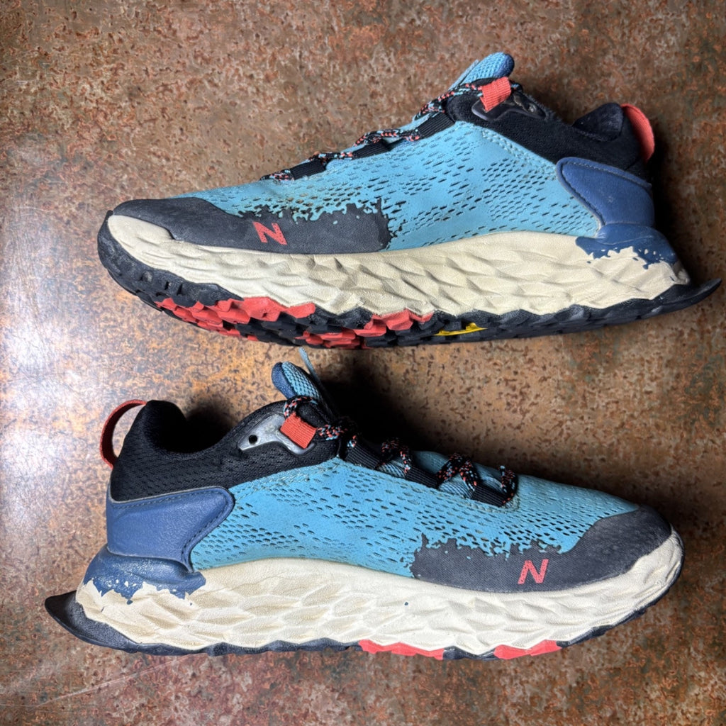 New Balance FF Hierro v5 Shoes Womens Size 6 Blue Trail Running Outdoor Sneakers