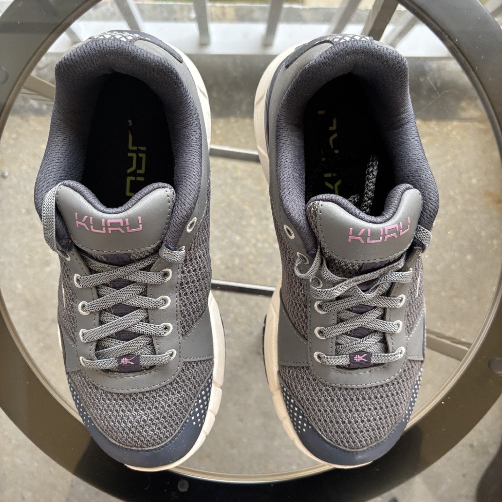 KURU Quantum 2.0 Shoes Women's Size 9.5 Gray Comfort Walking Support Sneakers