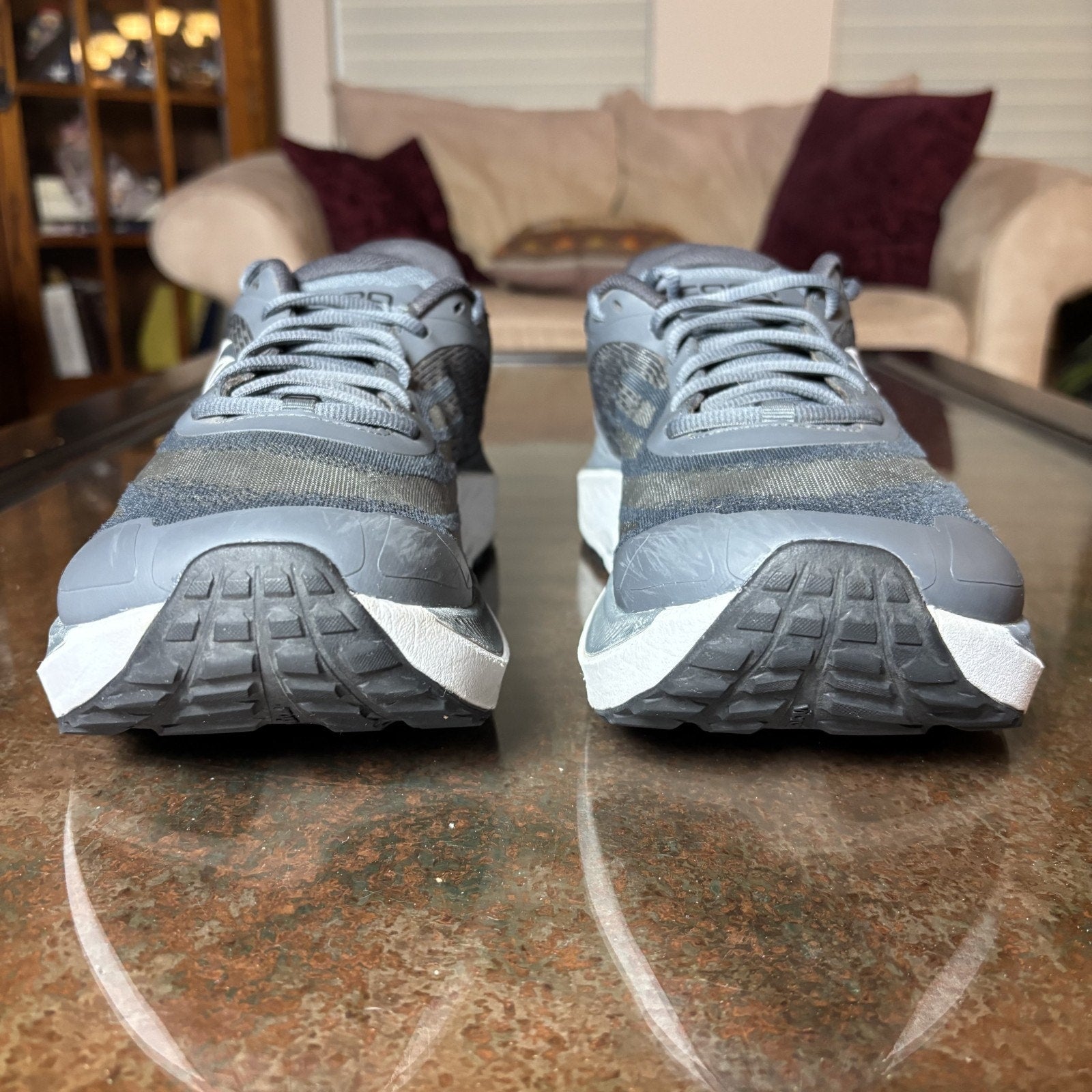Topo Athletic Ultraventure 4 Shoes Men's 10.5 Gray Black Trail Running Sneakers