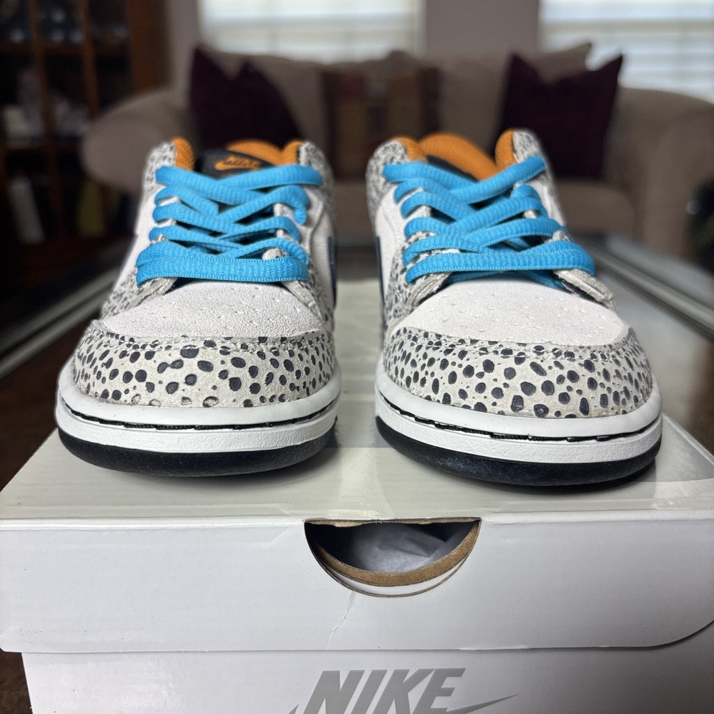 Nike SB Dunk Low Pro Electric Safari Toddler Size 13C Colorful Athletic Shoes