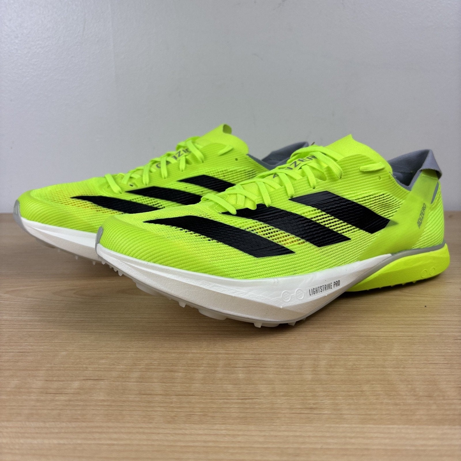 Adidas Adizero Avanti Track & Field Spikes Men's Size 7.5 Lucid Lemon Shoes NEW