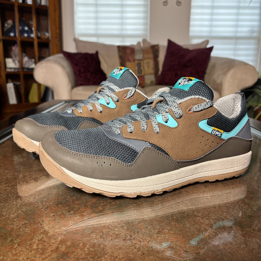 Lems Trail Blazer Men's Size 13 Brown Trail Running Outdoor Minimalist Sneaker