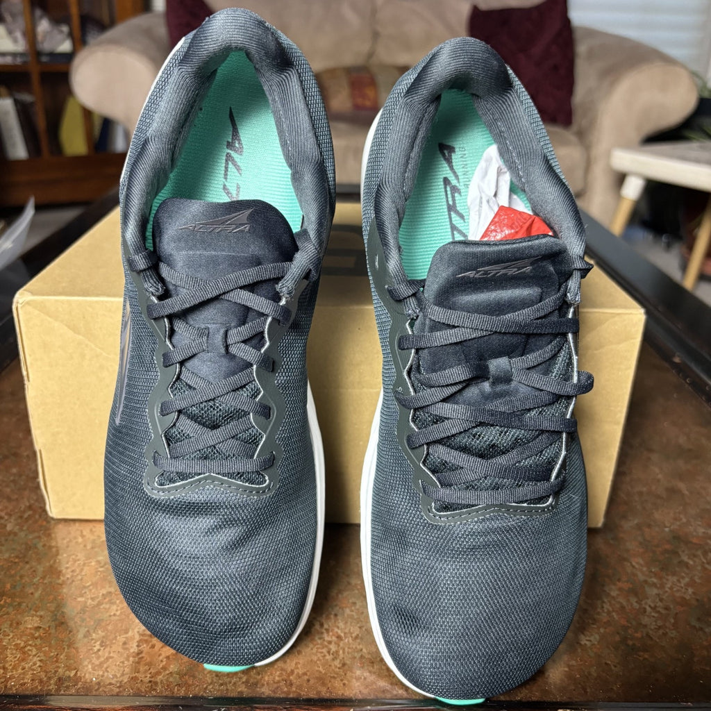 Altra Rivera 3 Shoes Mens Size 8.5 Black Teal Road Running Athletic Gym Sneakers