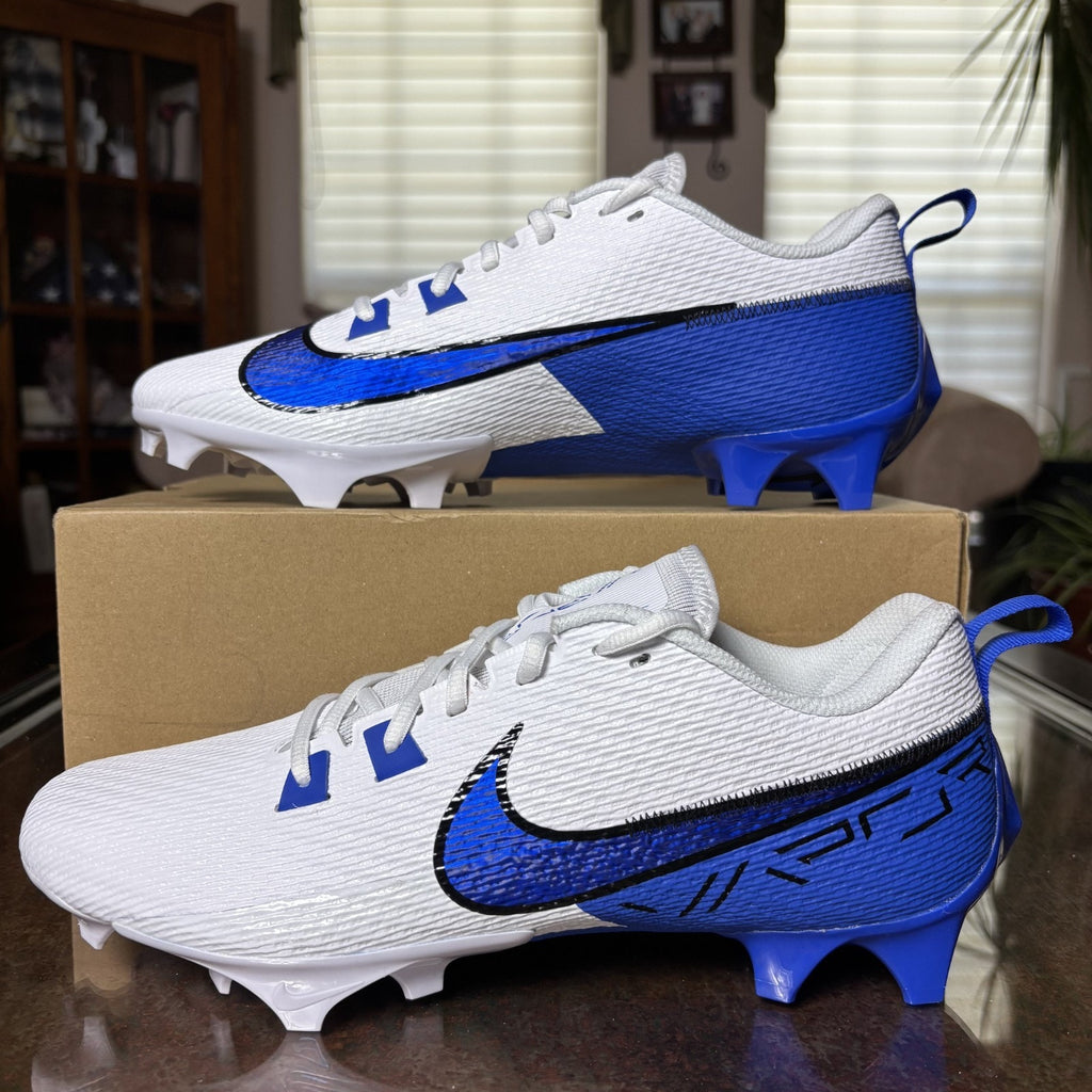 Nike Vapor Edge Speed 360 2 TB Football Cleats Men's Size 11.5 Blue White NEW