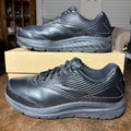 Brooks Addiction Walker 2 Shoes Womens 8.5 D Wide Black Leather Comfort Sneakers