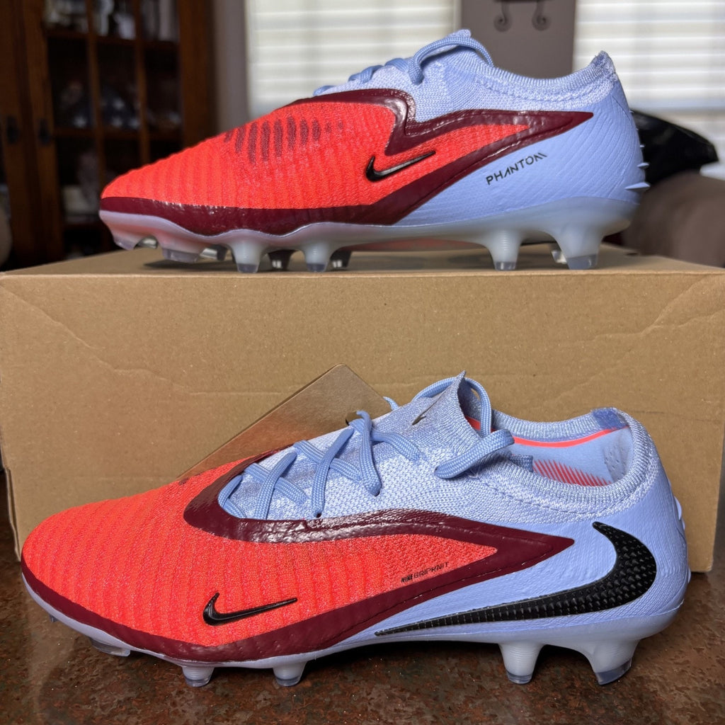 Nike Phantom 6 Elite FG Low Soccer Cleats Women's 7.5 Red Blue Scary Good Pack