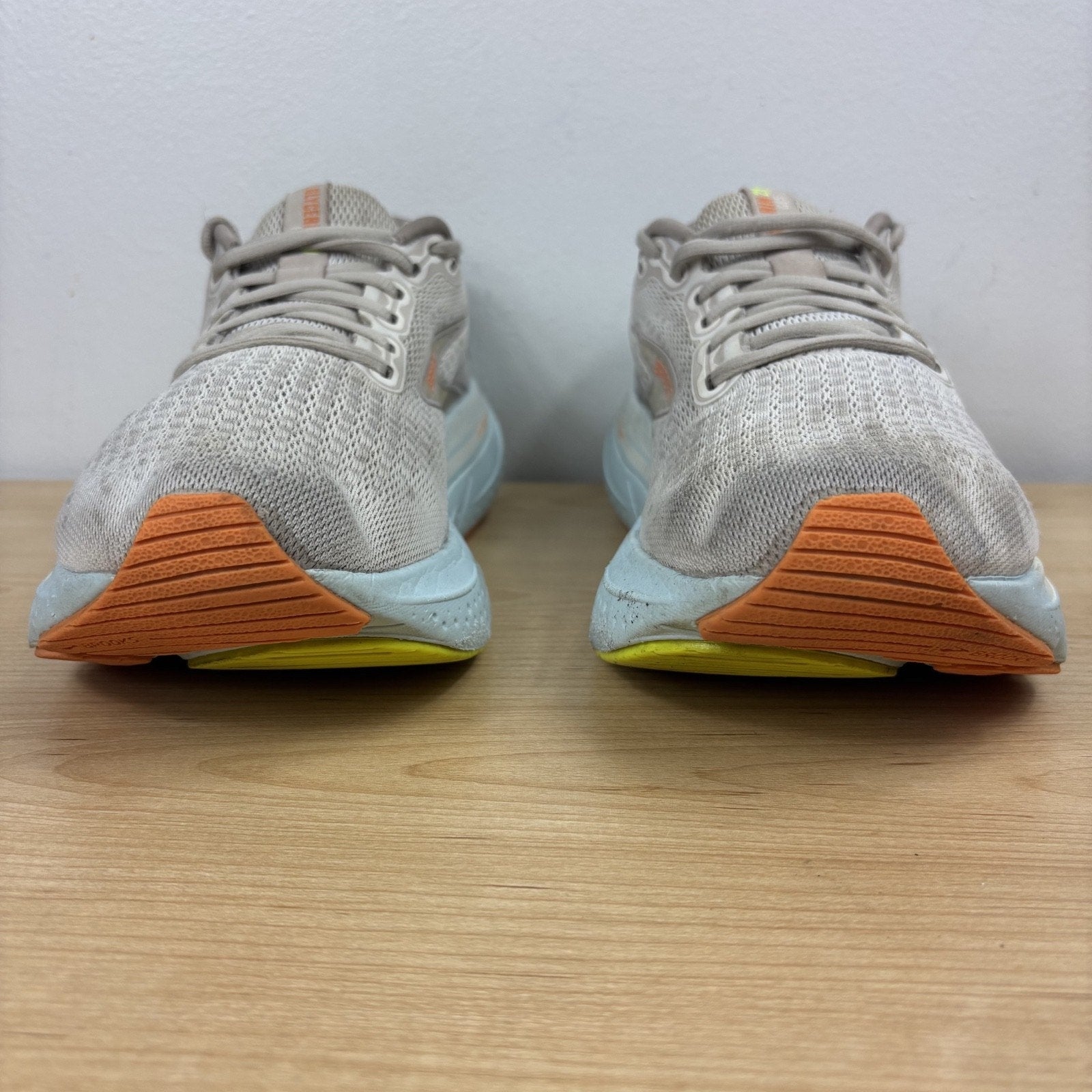Brooks Glycerin GTS 21 Shoes Womens 9.5 Grey Blue Road Running Athletic Sneakers
