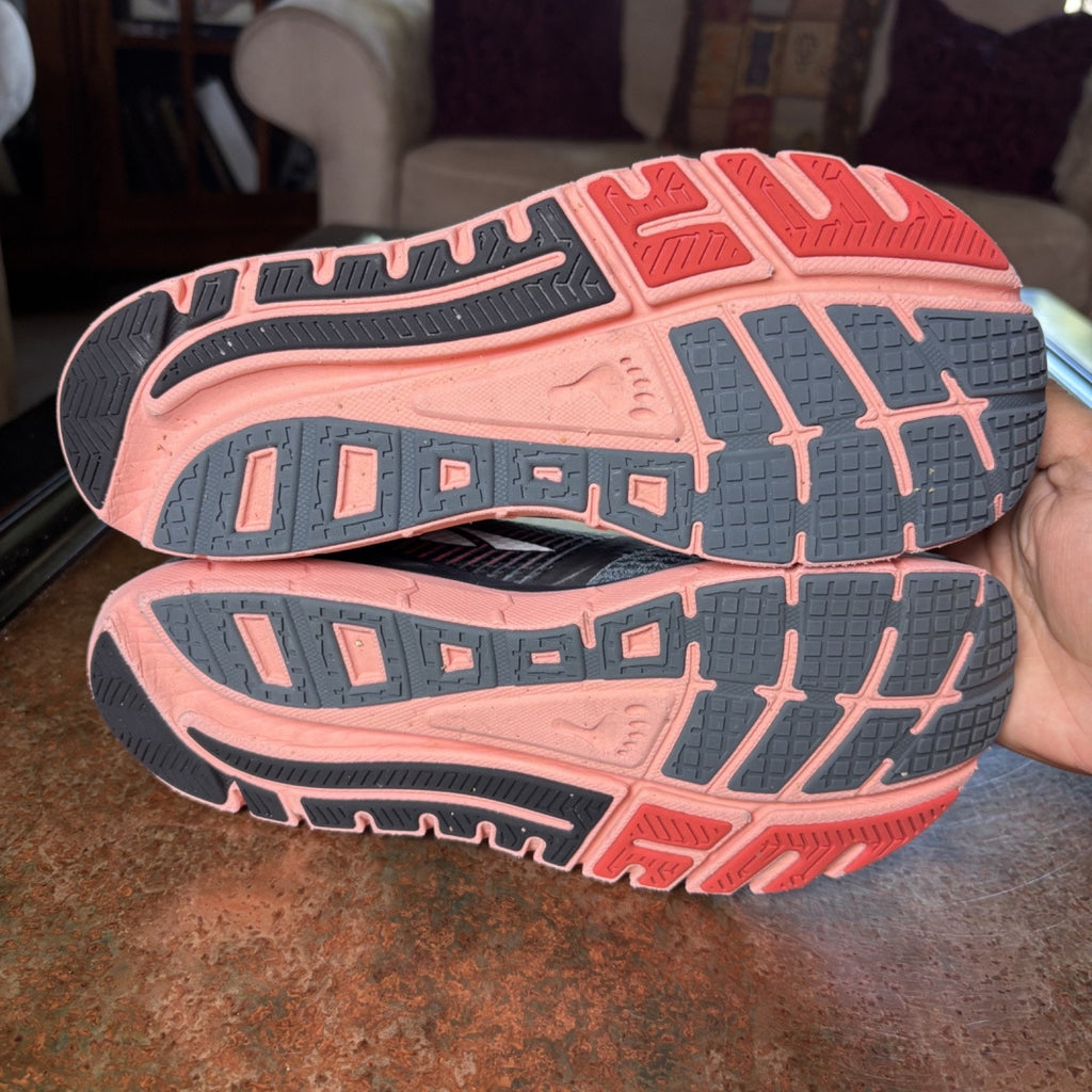 Altra Provision 4 Shoes Womens Size 9.5 Black Red Road Running Athletic Sneakers