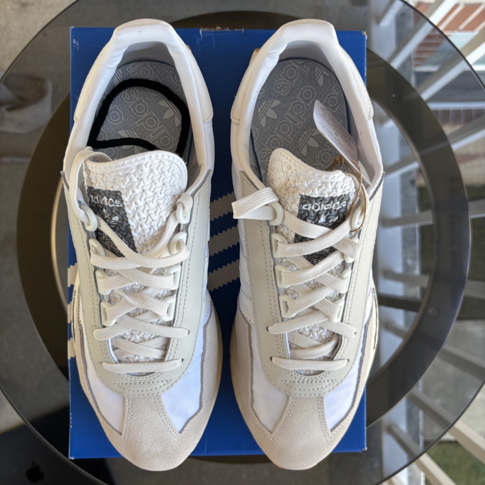 Adidas Retropy E5 Shoes White Gum Lifestyle Casual Sneakers H03075 Mens Sizes