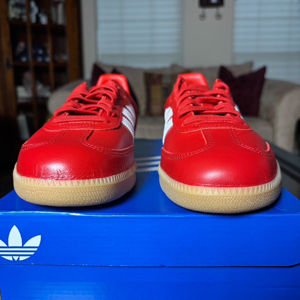Adidas Originals Samba Red White Gum Lifestyle Casual Shoes Sneakers Mens Sizes