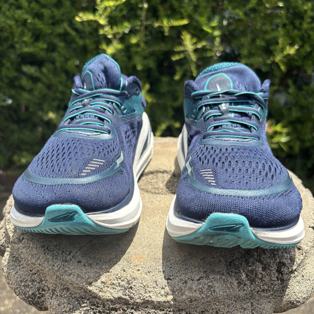 Altra Paradigm 6 Shoes Womens Size 6.5 Blue Navy Teal Running Athletic Zero Drop
