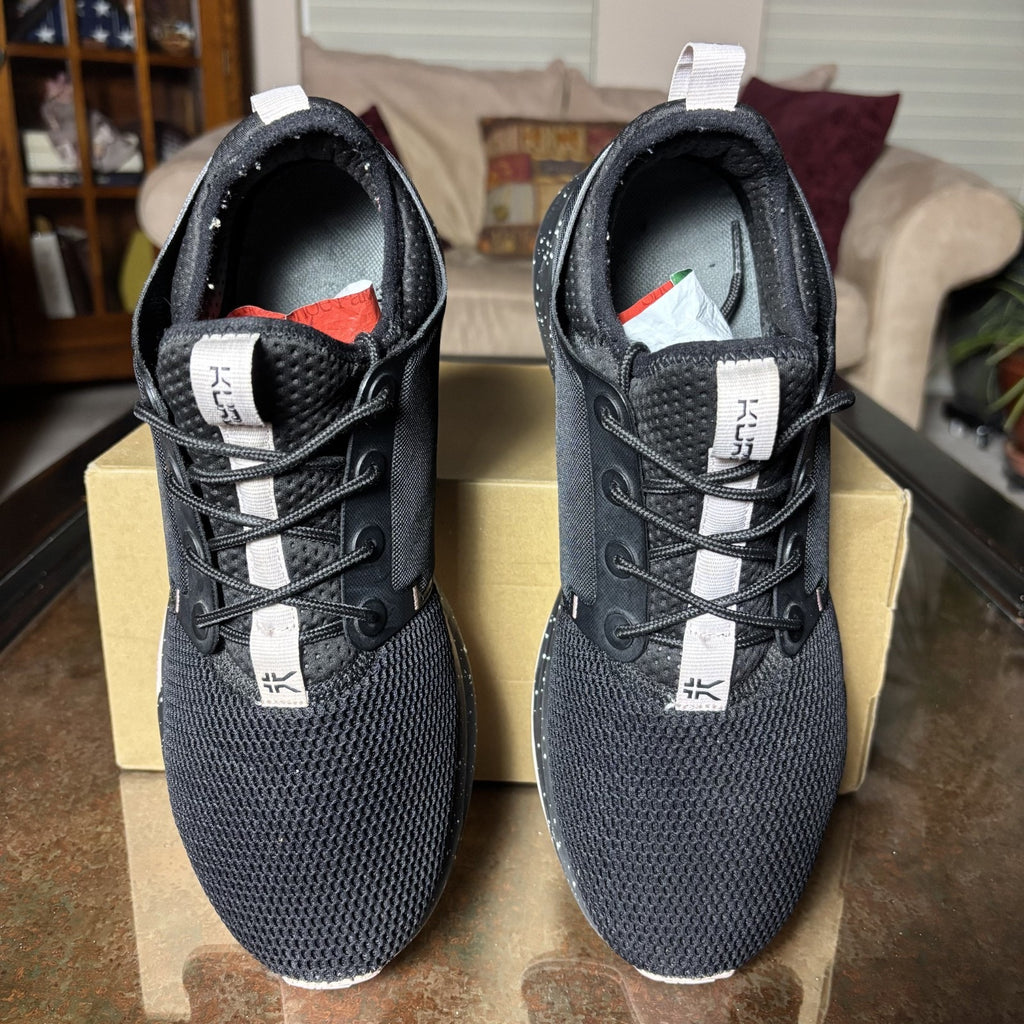 Kuru Atom Shoes Women's Size 11.5 Black Pink Athletic Comfort Walking Sneakers