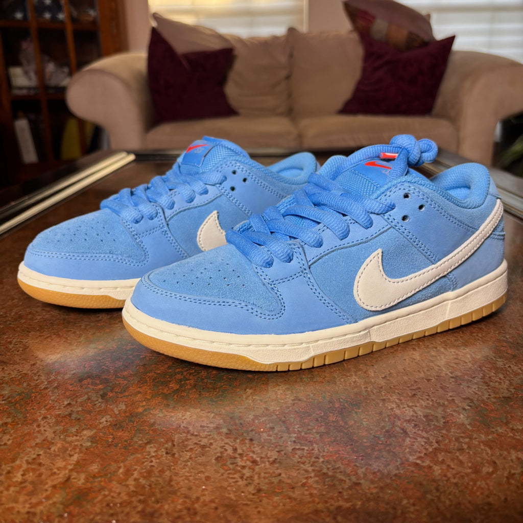 Nike SB Dunk Low Pro University Blue Gum Lifestyle Shoes Sneakers Women's Sizes