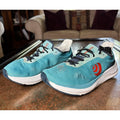 Topo Athletic Cyclone Shoes Mens Sz 9.5 Blue Red Road Running Training Sneakers