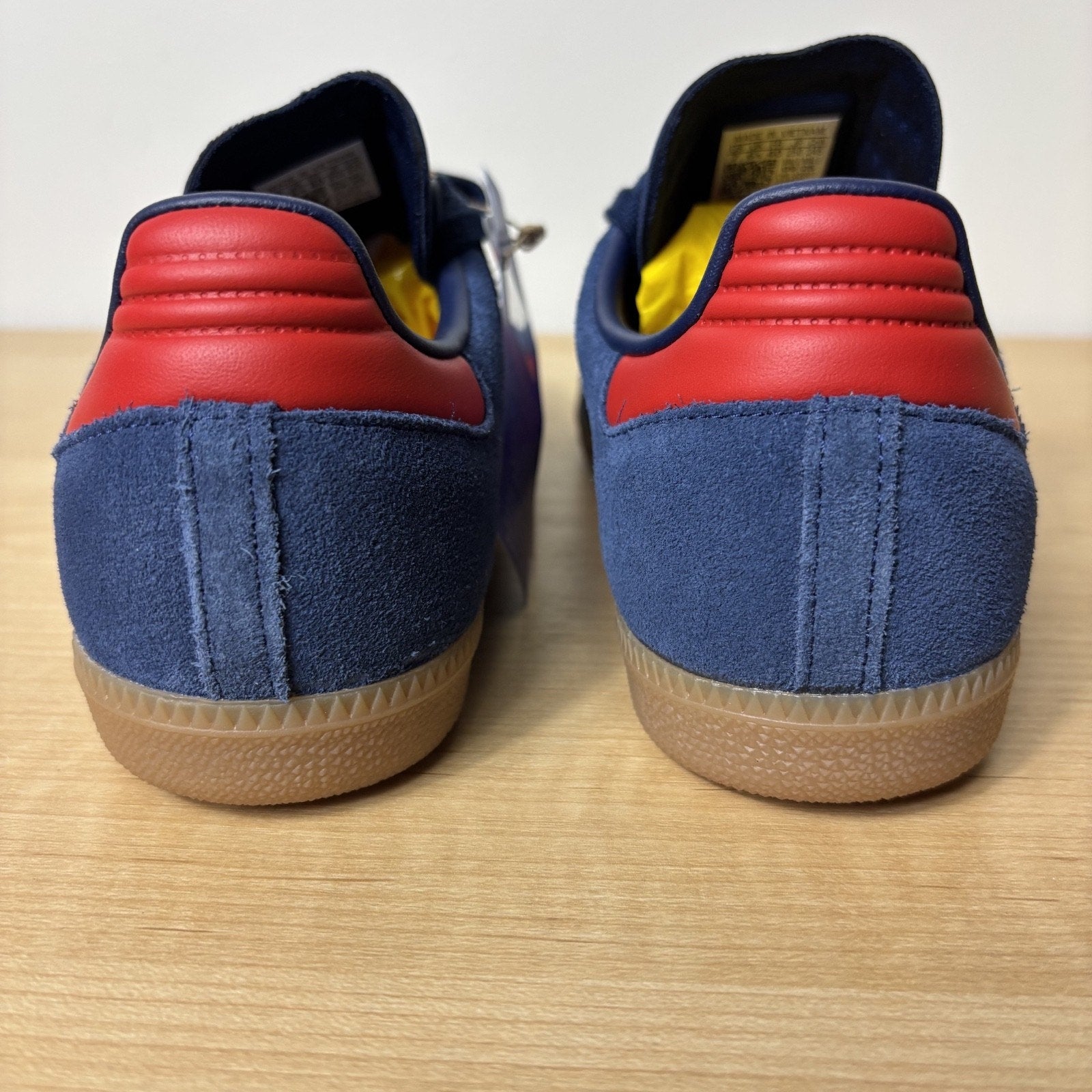 Adidas Originals Samba OG World Cup Women's Sz 8 Blue Red Lifestyle Sneakers NEW