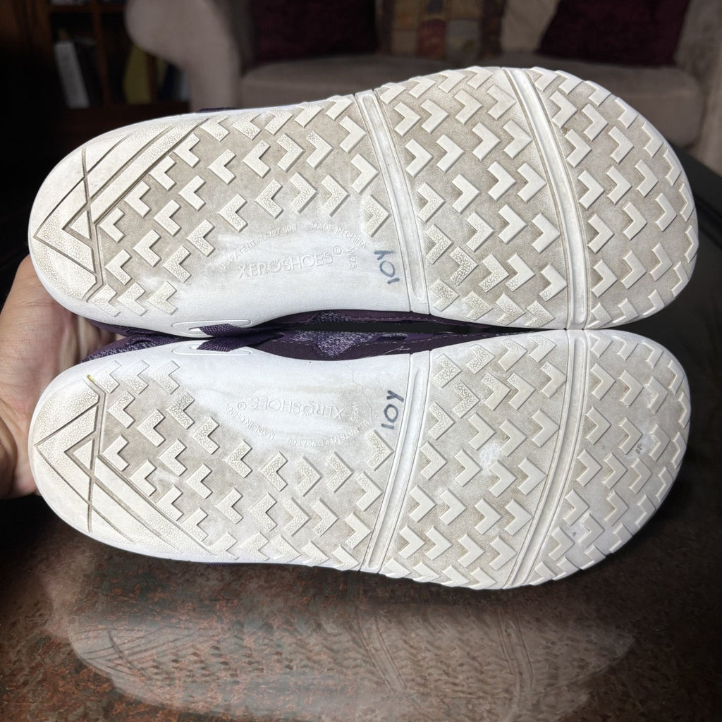 Xero Shoes Oswego Women’s Size 9.5 Purple Minimalist Barefoot Athletic Training