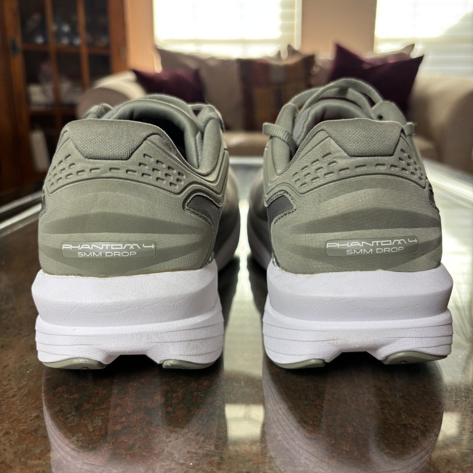 Topo Athletic Phantom 4 Shoes Men's 13 Gray Road Running Athletic Gym Sneakers