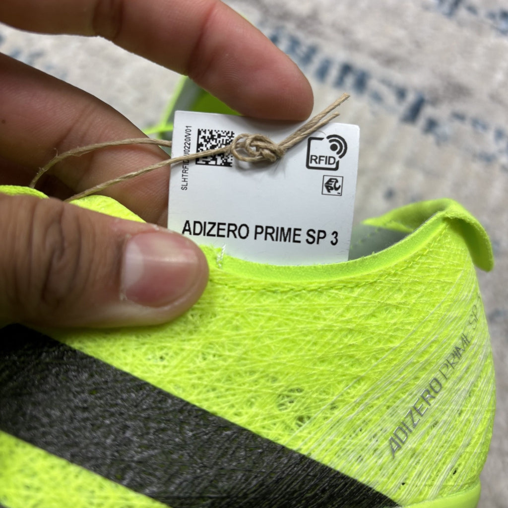 Adidas Adizero Prime SP 3 Strung Track & Field Spikes Neon IH5800 Mens Sizes NEW