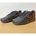 Nike Air Max 90 QS Volcano Shoes Mens 7.5 Black Orange Lifestyle Element Sneaker