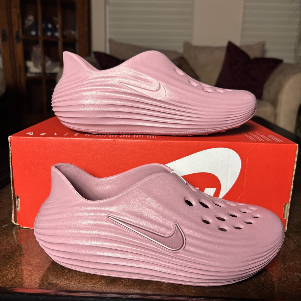 Nike ReactX Rejuven8 Pink Shoes Clogs Youth Size 5Y Slip On Comfort IF1746 600