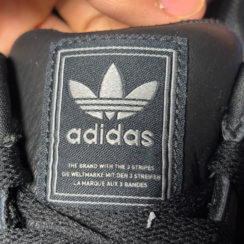 Adidas Originals Superstar II Shoes Black Leather Mesh Casual Sneaker Mens Sizes
