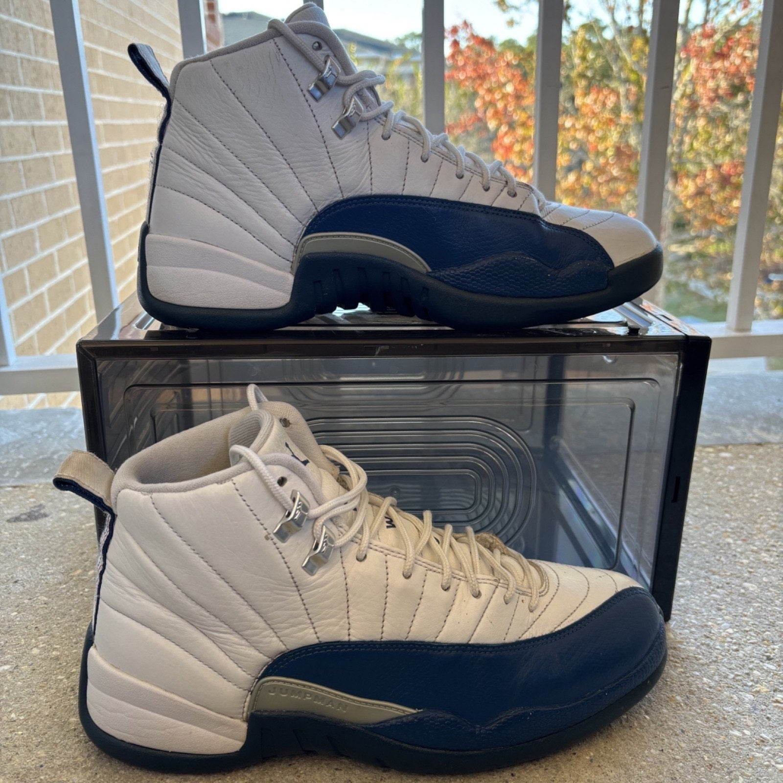 Air Jordan 12 French Blue 2016 Shoes 10.5 Casual Basketball Sneakers 130690-113