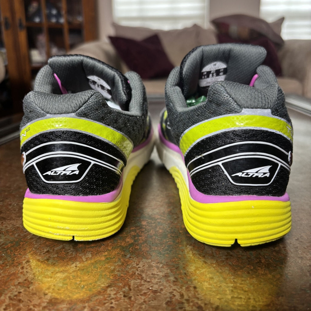 Altra Torin 2.0 Shoes Women's Size 8.5 Grey Running Zero Drop Athletic Sneakers