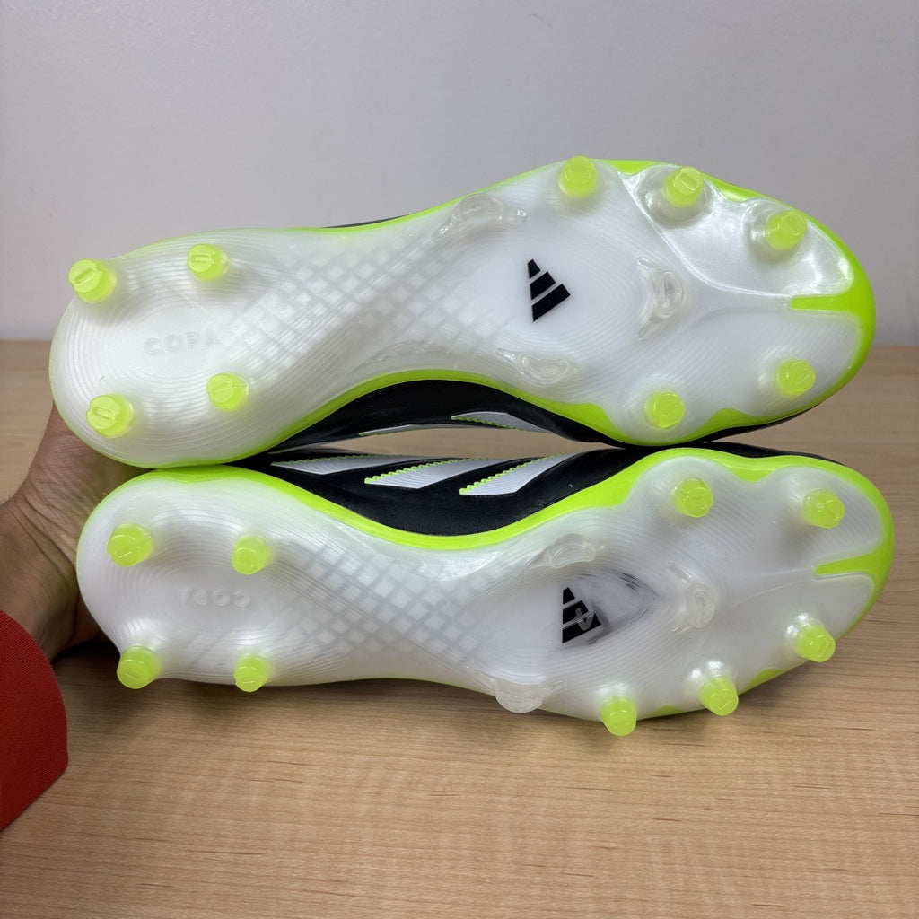 Adidas Copa Pure 3 Elite Laceless FG Soccer Cleats Men's Size 8 Black Green NEW