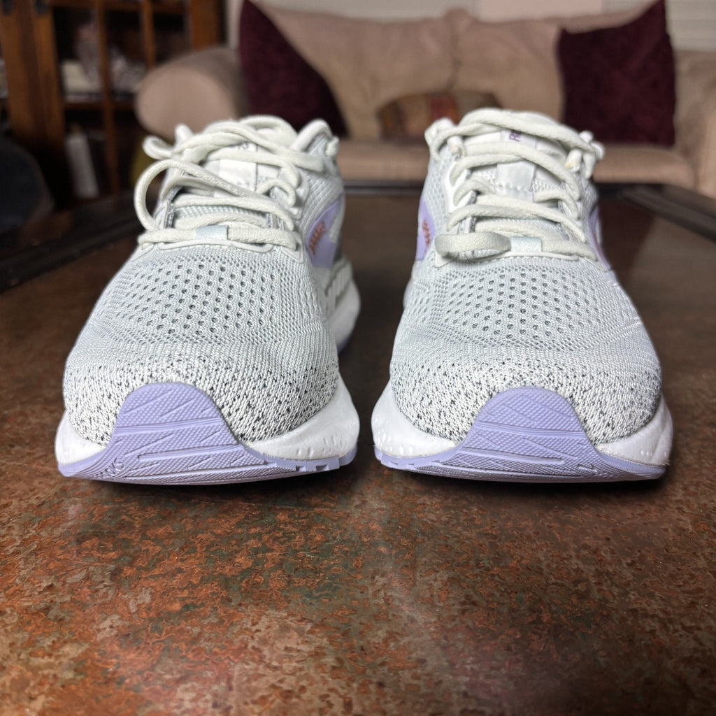 Brooks Ariel GTS 24 Shoes Women's 8.5 Grey Purple Road Running Comfort Stability