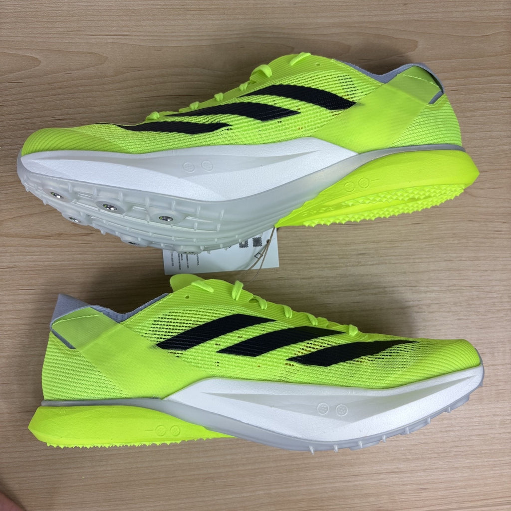 Adidas Adizero Avanti Track & Field Spikes Men's Size 7.5 Lucid Lemon Shoes NEW