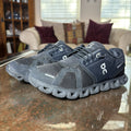 On Cloud 5 Shoes Women's Size 8 Black Road Running Athletic Comfort Gym Sneakers