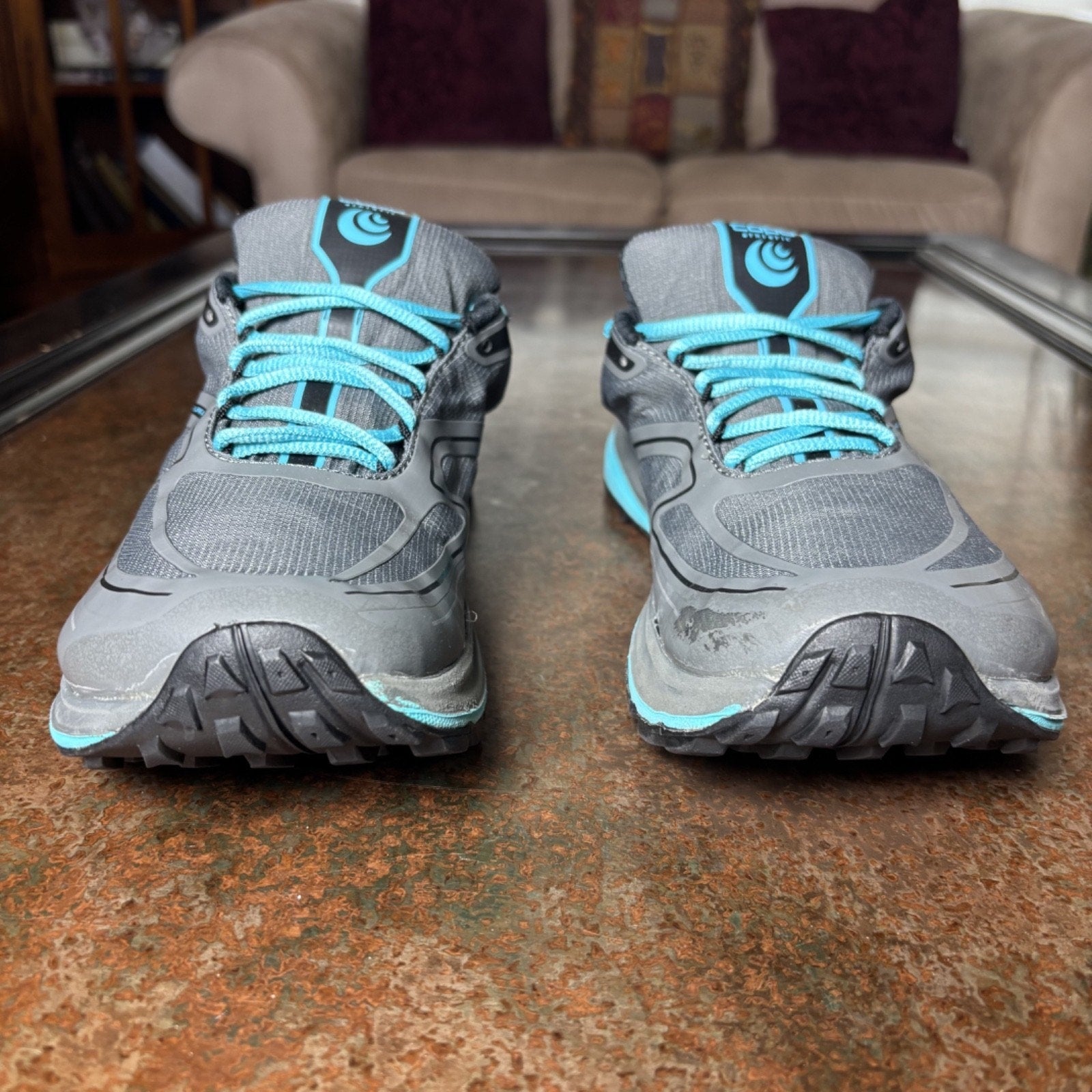 Topo Athletic Hydroventure 2 Shoes Women's 10.5 Grey Road Running Trail Sneakers
