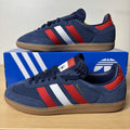 Adidas Originals Samba OG World Cup Women's Sz 8 Blue Red Lifestyle Sneakers NEW