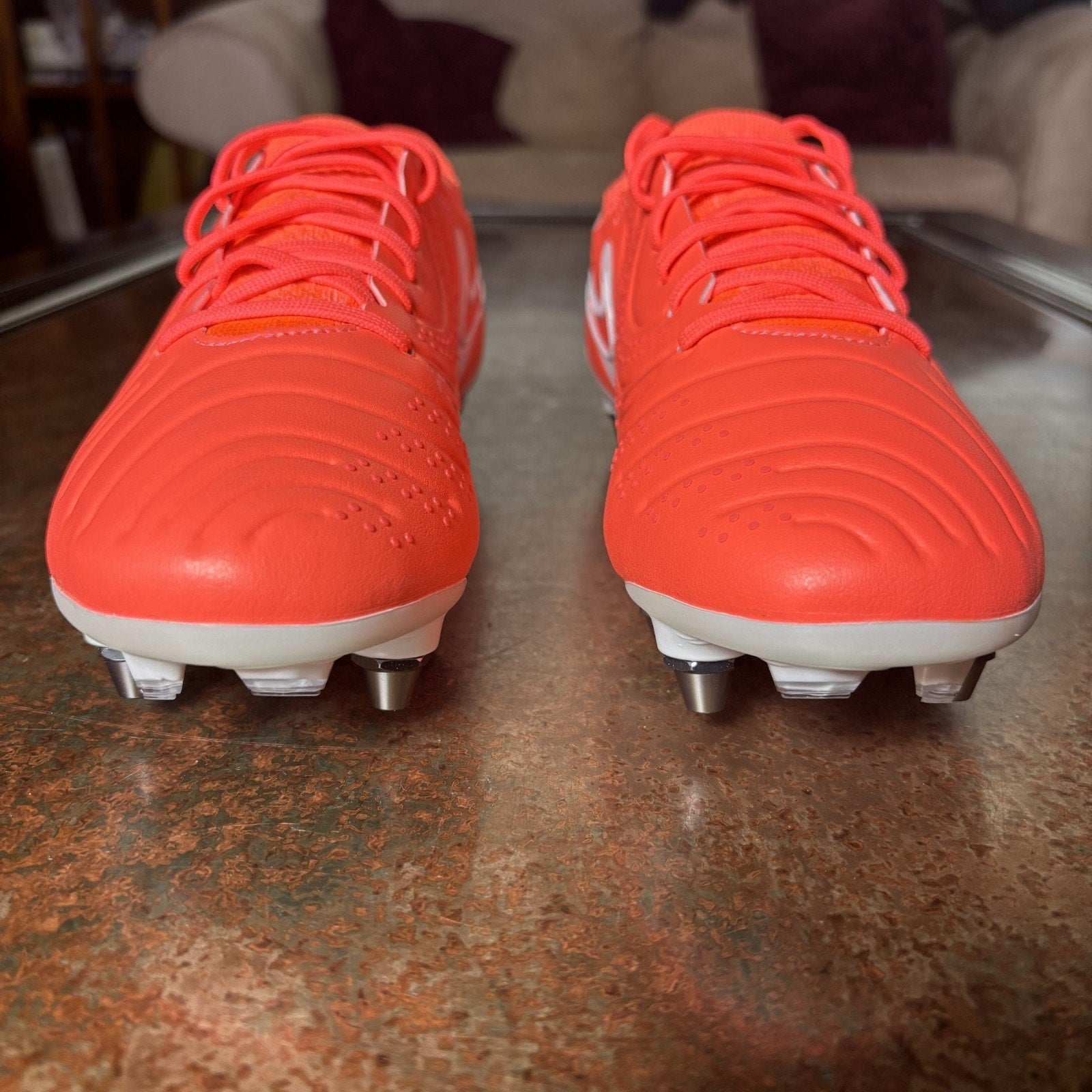 Nike Tiempo Legend 10 Elite SG Pro Soccer Cleats Women's Size 8 Hot Lava Red New