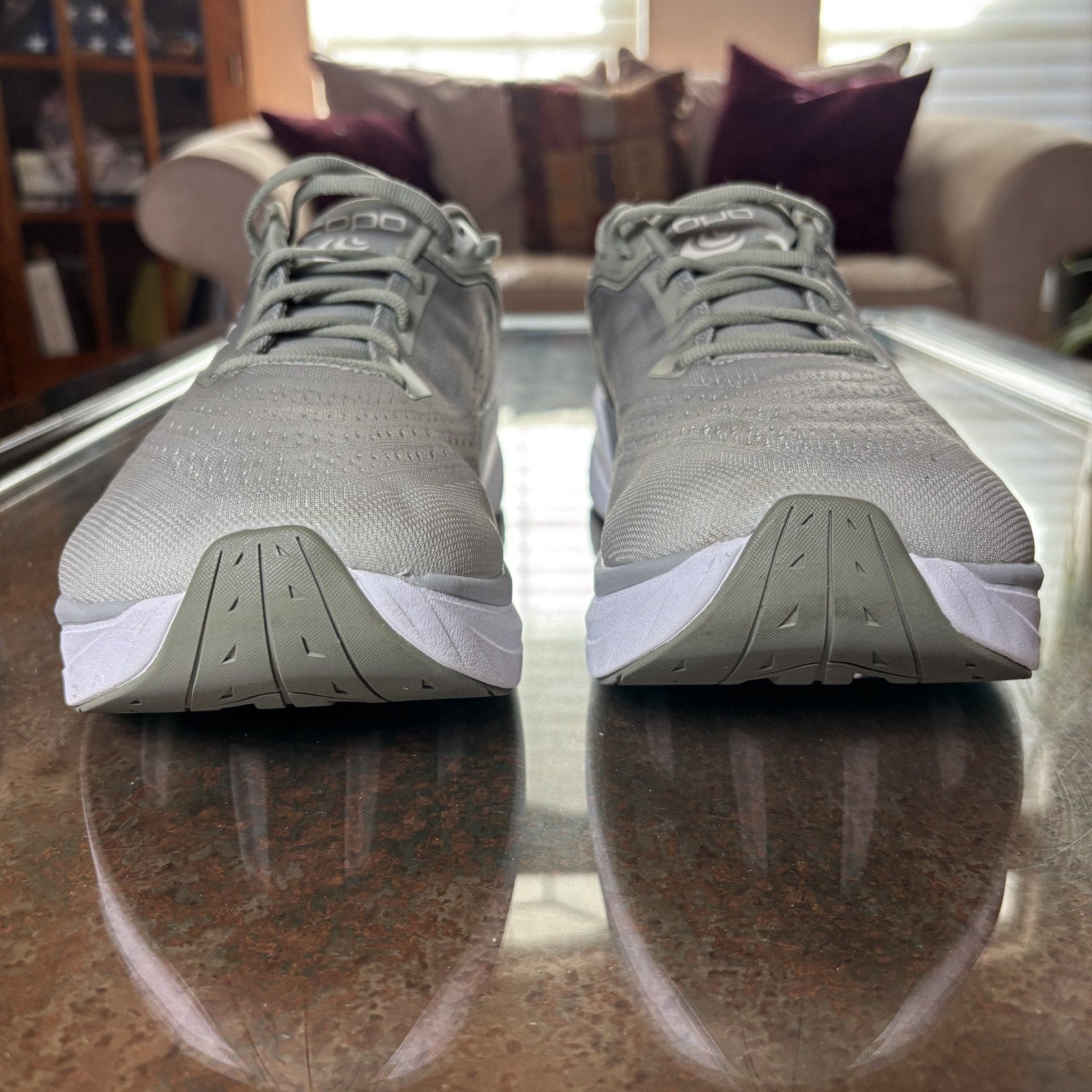 Topo Athletic Phantom 4 Shoes Men's 13 Gray Road Running Athletic Gym Sneakers